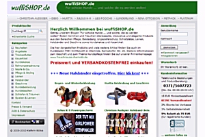 Online Hundezubehör einkaufen bei wuffiSHOP.de